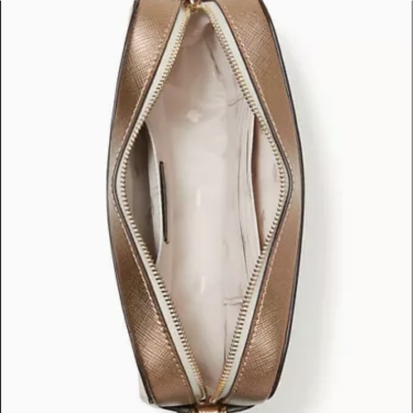 New Kate Spade Staci Mini Camera Bag Crossbody Shoulder Purse Rose Gold - Picture 5 of 8